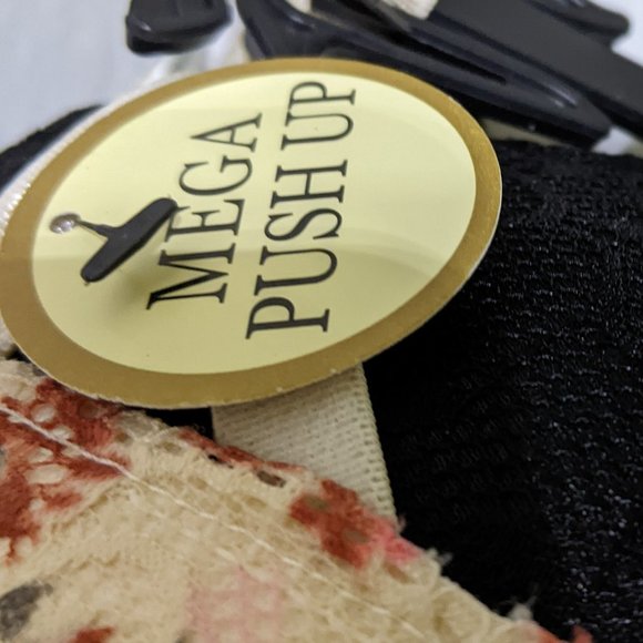 Felina 2 Pack Lace Overlay Bras - Picture 4 of 5